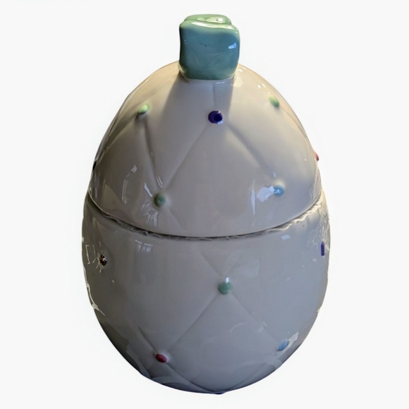NEW Easter Egg Cookie Jar - Picture 2 of 5